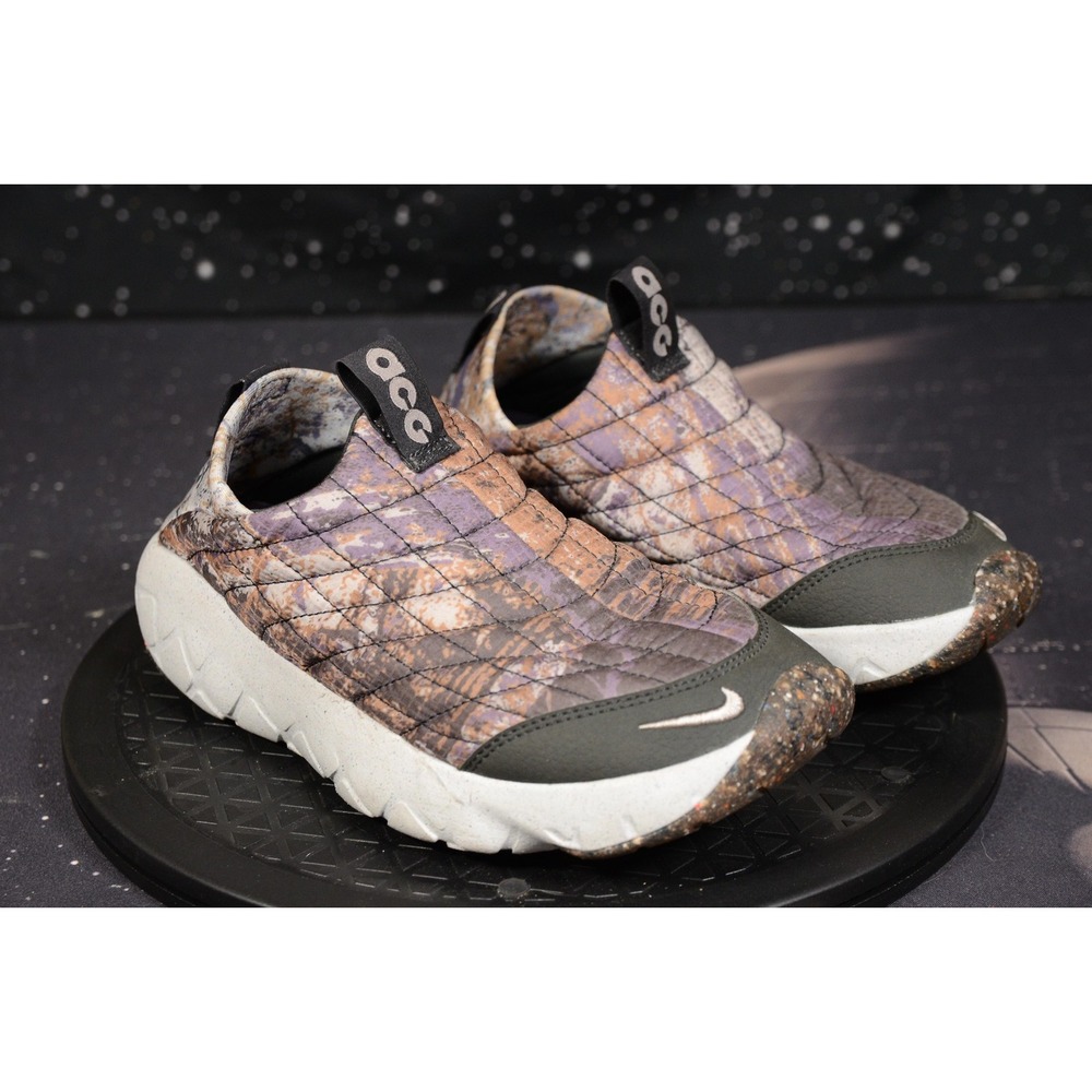 Nike ACG Moc 3.5 Shoes Mens Size 5 Multicolor Camo Slip On Sneakers DQ4450-200